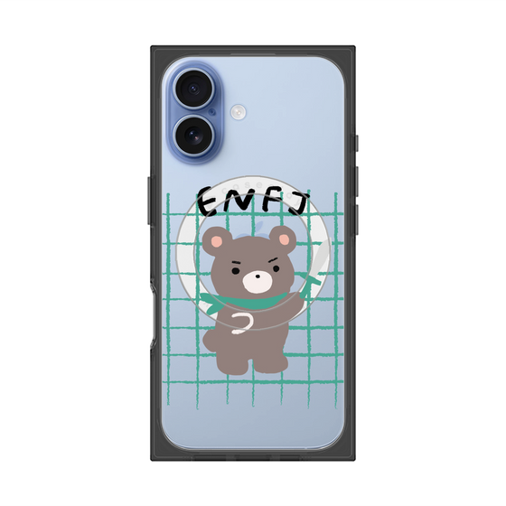プレミアムスクエアケース with MagSafe［ オリジナル - ENFJ 主人公 - キャラクター ］