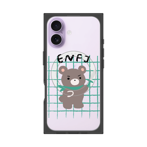 プレミアムスクエアケース with MagSafe［ オリジナル - ENFJ 主人公 - キャラクター ］