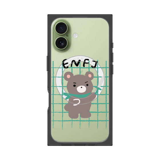 プレミアムスクエアケース with MagSafe［ オリジナル - ENFJ 主人公 - キャラクター ］