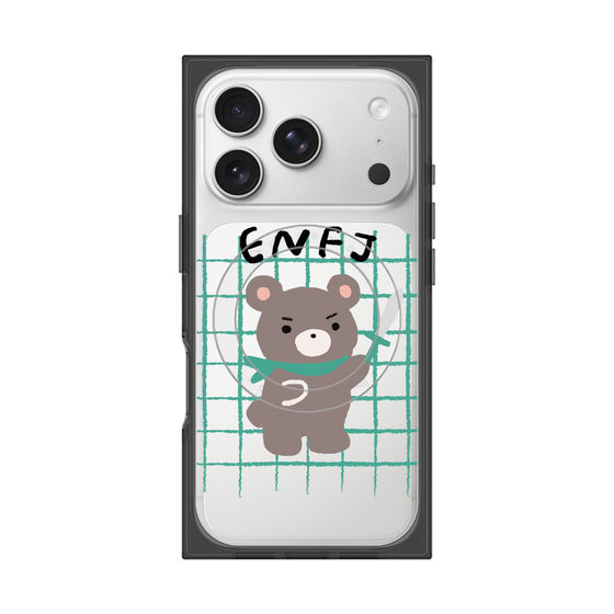 プレミアムスクエアケース with MagSafe［ オリジナル - ENFJ 主人公 - キャラクター ］
