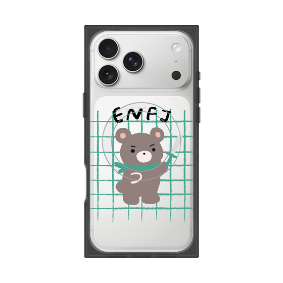 プレミアムスクエアケース with MagSafe［ オリジナル - ENFJ 主人公 - キャラクター ］