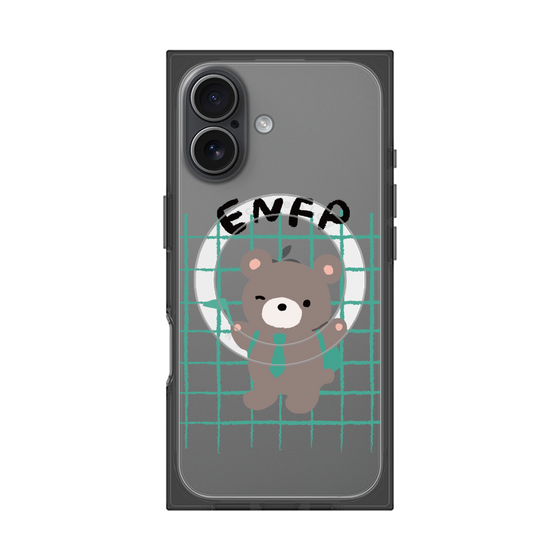 プレミアムスクエアケース with MagSafe［ オリジナル - ENFP 運動家 - キャラクター ］