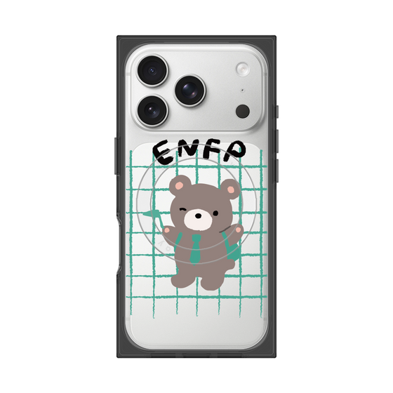 プレミアムスクエアケース with MagSafe［ オリジナル - ENFP 運動家 - キャラクター ］