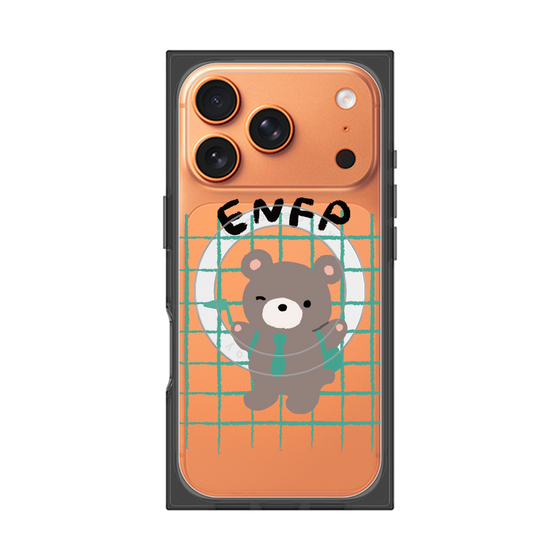 プレミアムスクエアケース with MagSafe［ オリジナル - ENFP 運動家 - キャラクター ］