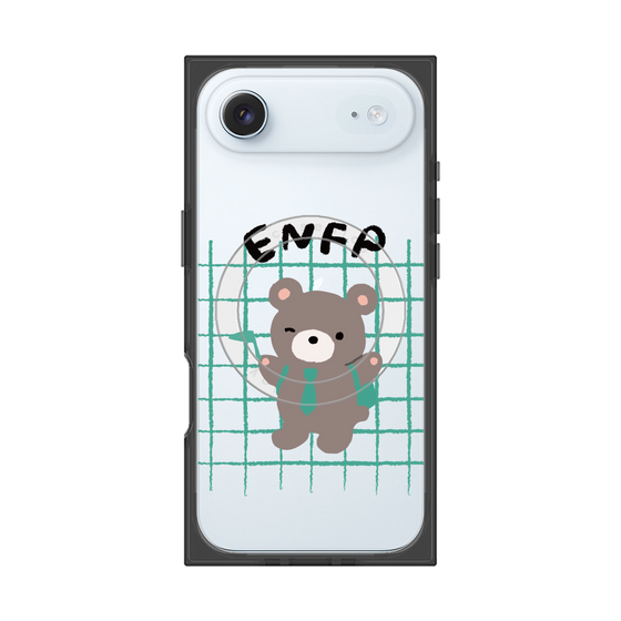 プレミアムスクエアケース with MagSafe［ オリジナル - ENFP 運動家 - キャラクター ］