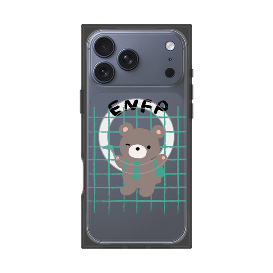 プレミアムスクエアケース with MagSafe［ オリジナル - ENFP 運動家 - キャラクター ］