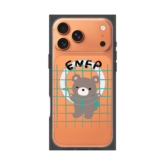 プレミアムスクエアケース with MagSafe［ オリジナル - ENFP 運動家 - キャラクター ］