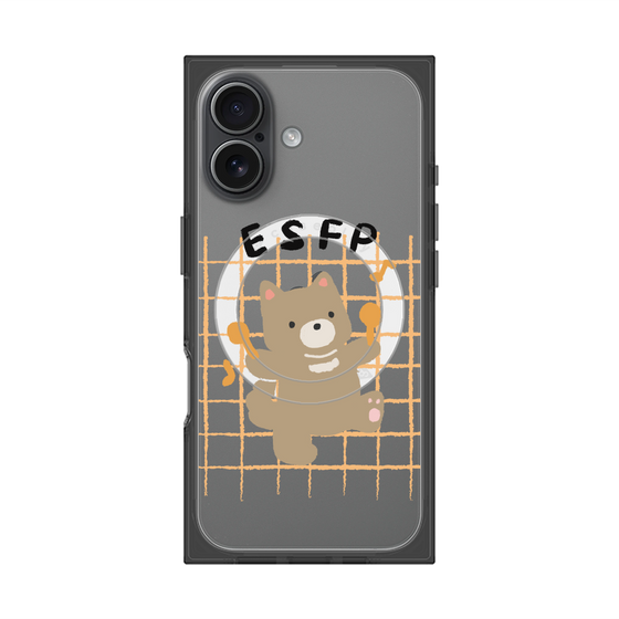 プレミアムスクエアケース with MagSafe［ オリジナル - ESFP エンターテイナー - キャラクター ］
