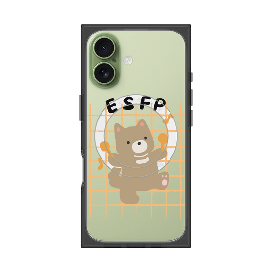 プレミアムスクエアケース with MagSafe［ オリジナル - ESFP エンターテイナー - キャラクター ］