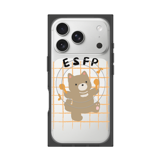 プレミアムスクエアケース with MagSafe［ オリジナル - ESFP エンターテイナー - キャラクター ］