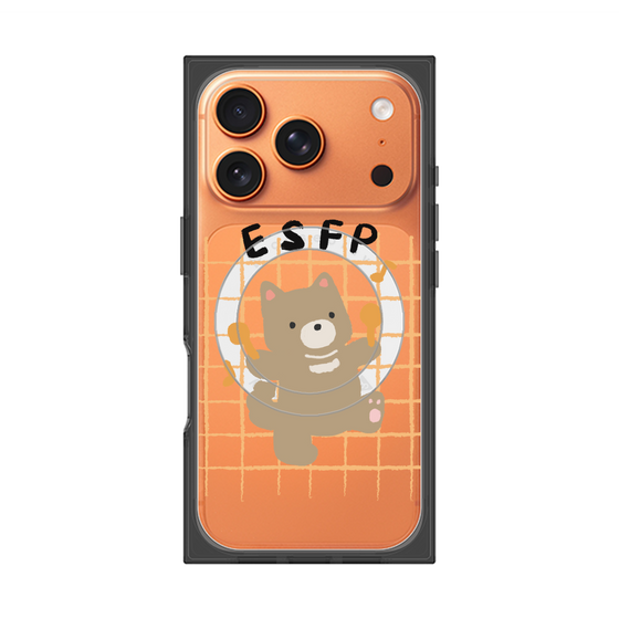 プレミアムスクエアケース with MagSafe［ オリジナル - ESFP エンターテイナー - キャラクター ］
