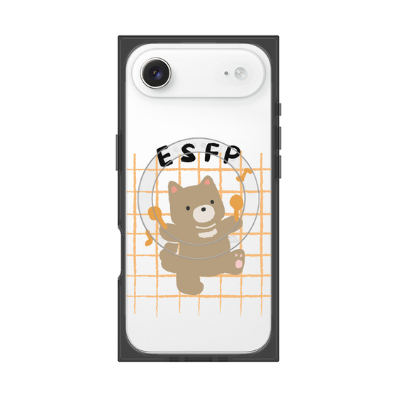 プレミアムスクエアケース with MagSafe［ オリジナル - ESFP エンターテイナー - キャラクター ］