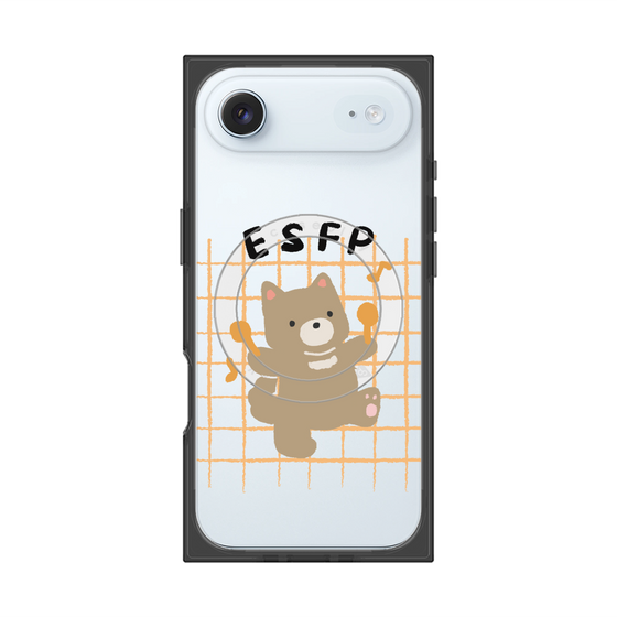 プレミアムスクエアケース with MagSafe［ オリジナル - ESFP エンターテイナー - キャラクター ］