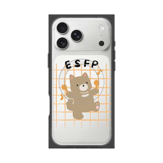 プレミアムスクエアケース with MagSafe［ オリジナル - ESFP エンターテイナー - キャラクター ］