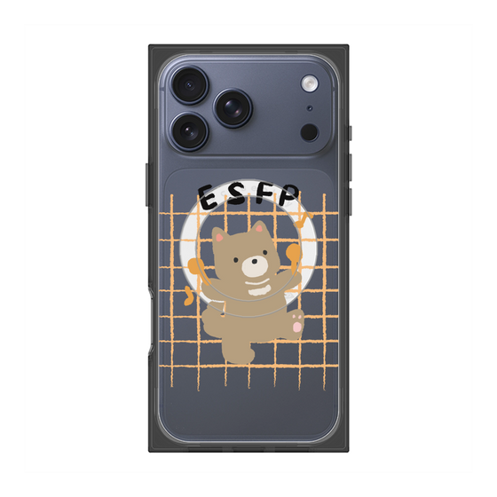 プレミアムスクエアケース with MagSafe［ オリジナル - ESFP エンターテイナー - キャラクター ］