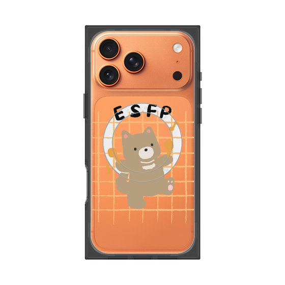 プレミアムスクエアケース with MagSafe［ オリジナル - ESFP エンターテイナー - キャラクター ］