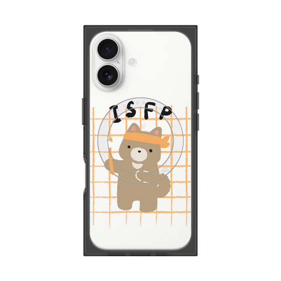 プレミアムスクエアケース with MagSafe［ オリジナル - ISFP 冒険家 - キャラクター ］