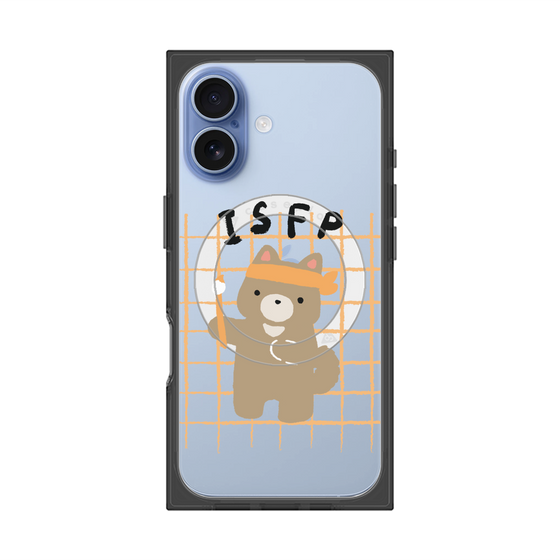 プレミアムスクエアケース with MagSafe［ オリジナル - ISFP 冒険家 - キャラクター ］