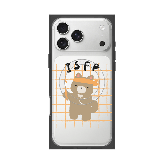 プレミアムスクエアケース with MagSafe［ オリジナル - ISFP 冒険家 - キャラクター ］