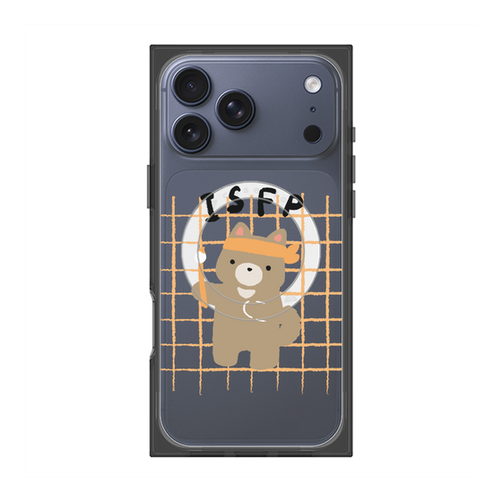 プレミアムスクエアケース with MagSafe［ オリジナル - ISFP 冒険家 - キャラクター ］