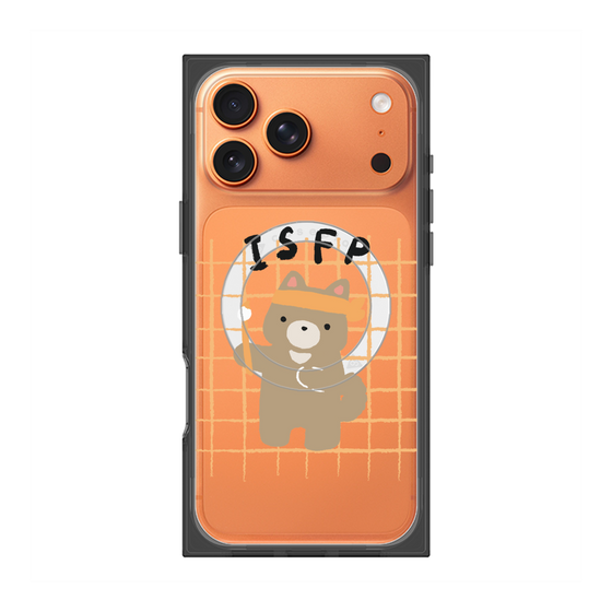 プレミアムスクエアケース with MagSafe［ オリジナル - ISFP 冒険家 - キャラクター ］