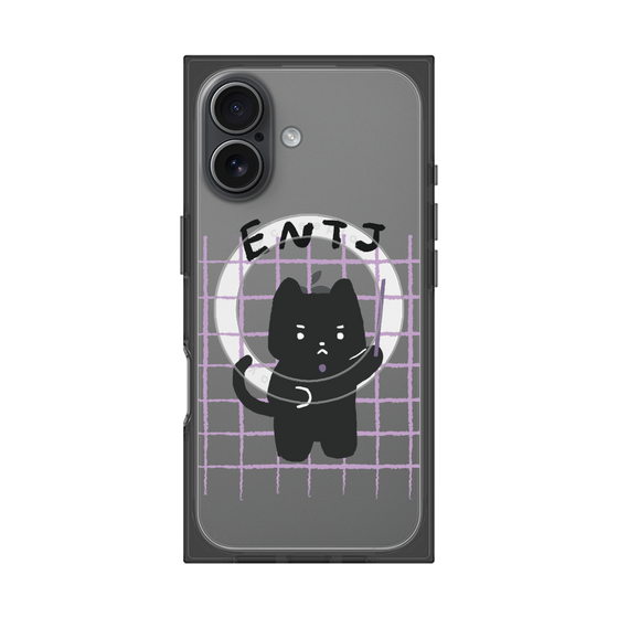 プレミアムスクエアケース with MagSafe［ オリジナル - ENTJ 指揮官 - キャラクター ］