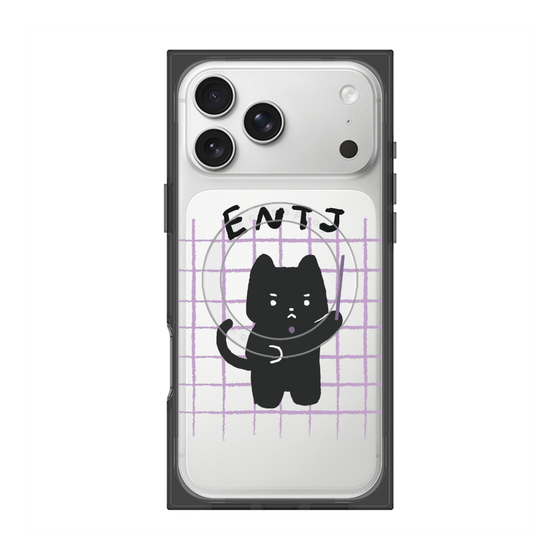 プレミアムスクエアケース with MagSafe［ オリジナル - ENTJ 指揮官 - キャラクター ］