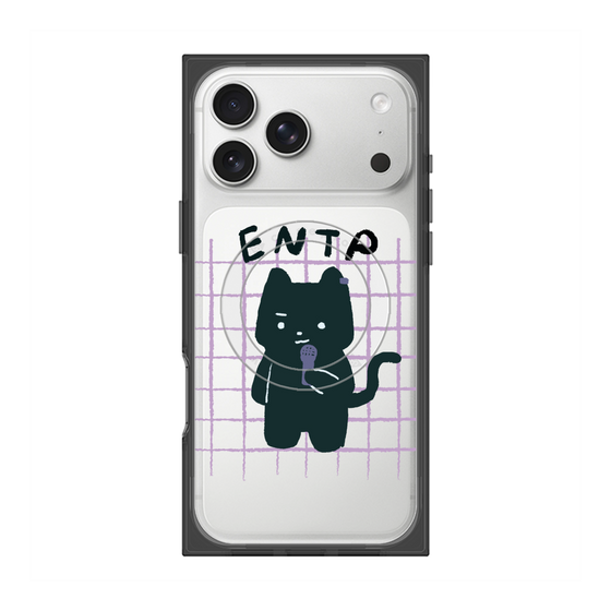 プレミアムスクエアケース with MagSafe［ オリジナル - ENTP 討論者 - キャラクター ］