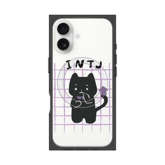 プレミアムスクエアケース with MagSafe［ オリジナル - INTJ 建築家 - キャラクター ］