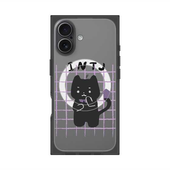 プレミアムスクエアケース with MagSafe［ オリジナル - INTJ 建築家 - キャラクター ］