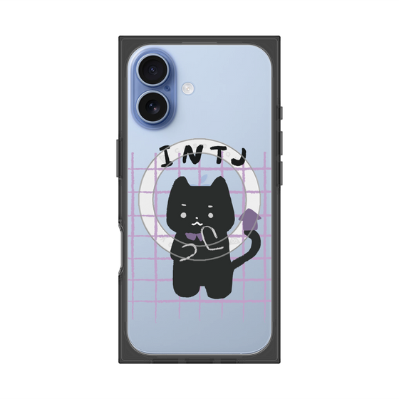 プレミアムスクエアケース with MagSafe［ オリジナル - INTJ 建築家 - キャラクター ］