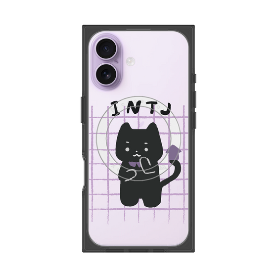 プレミアムスクエアケース with MagSafe［ オリジナル - INTJ 建築家 - キャラクター ］