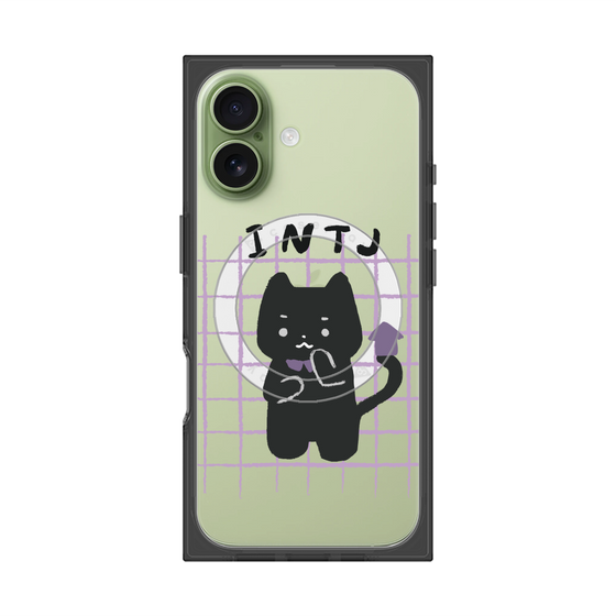 プレミアムスクエアケース with MagSafe［ オリジナル - INTJ 建築家 - キャラクター ］
