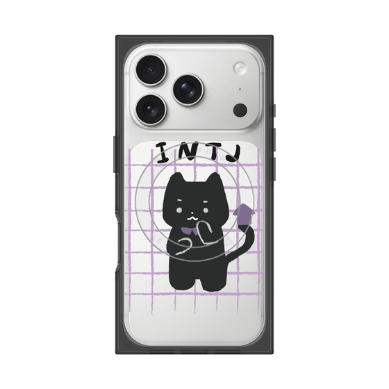 プレミアムスクエアケース with MagSafe［ オリジナル - INTJ 建築家 - キャラクター ］