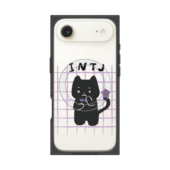 プレミアムスクエアケース with MagSafe［ オリジナル - INTJ 建築家 - キャラクター ］