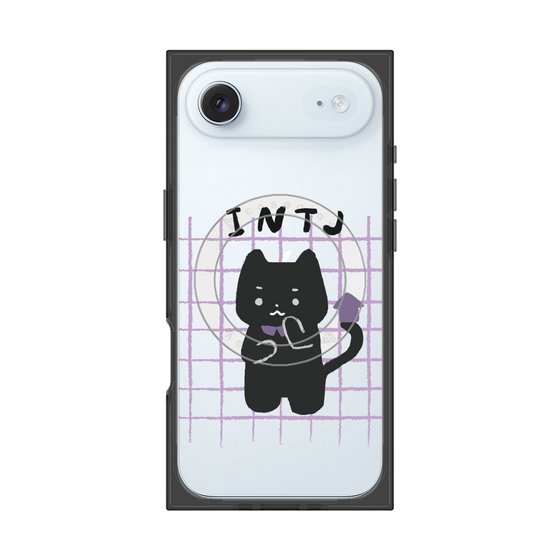 プレミアムスクエアケース with MagSafe［ オリジナル - INTJ 建築家 - キャラクター ］