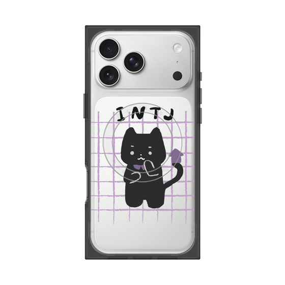 プレミアムスクエアケース with MagSafe［ オリジナル - INTJ 建築家 - キャラクター ］