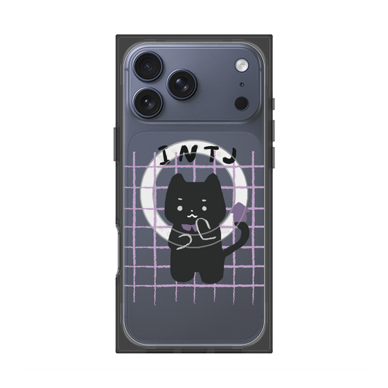 プレミアムスクエアケース with MagSafe［ オリジナル - INTJ 建築家 - キャラクター ］