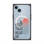 プレミアムスクエアケース with MagSafe［ オリジナル - ドットオーバーレイ - KEEP YOUR HEAD UP/A ］