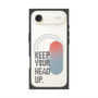 プレミアムスクエアケース with MagSafe［ オリジナル - ドットオーバーレイ - KEEP YOUR HEAD UP/A ］