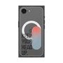 プレミアムスクエアケース with MagSafe［ オリジナル - ドットオーバーレイ - KEEP YOUR HEAD UP/A ］