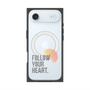 プレミアムスクエアケース with MagSafe［ オリジナル - ドットオーバーレイ - FOLLOW YOUR HEART/A ］