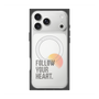 プレミアムスクエアケース with MagSafe［ オリジナル - ドットオーバーレイ - FOLLOW YOUR HEART/A ］