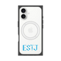 プレミアムスクエアケース with MagSafe［ オリジナル - ESTJ 幹部 - アルファベット ］