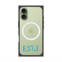 プレミアムスクエアケース with MagSafe［ オリジナル - ESTJ 幹部 - アルファベット ］