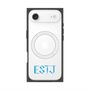 プレミアムスクエアケース with MagSafe［ オリジナル - ESTJ 幹部 - アルファベット ］