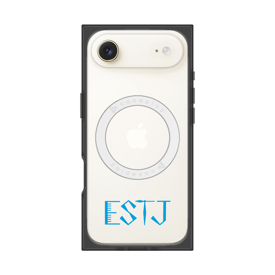 プレミアムスクエアケース with MagSafe［ オリジナル - ESTJ 幹部 - アルファベット ］