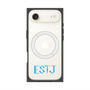 プレミアムスクエアケース with MagSafe［ オリジナル - ESTJ 幹部 - アルファベット ］