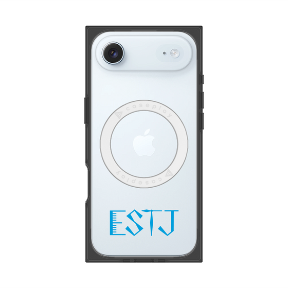プレミアムスクエアケース with MagSafe［ オリジナル - ESTJ 幹部 - アルファベット ］