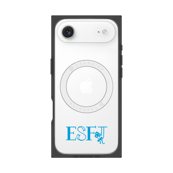 プレミアムスクエアケース with MagSafe［ オリジナル - ESFJ 領事 - アルファベット ］